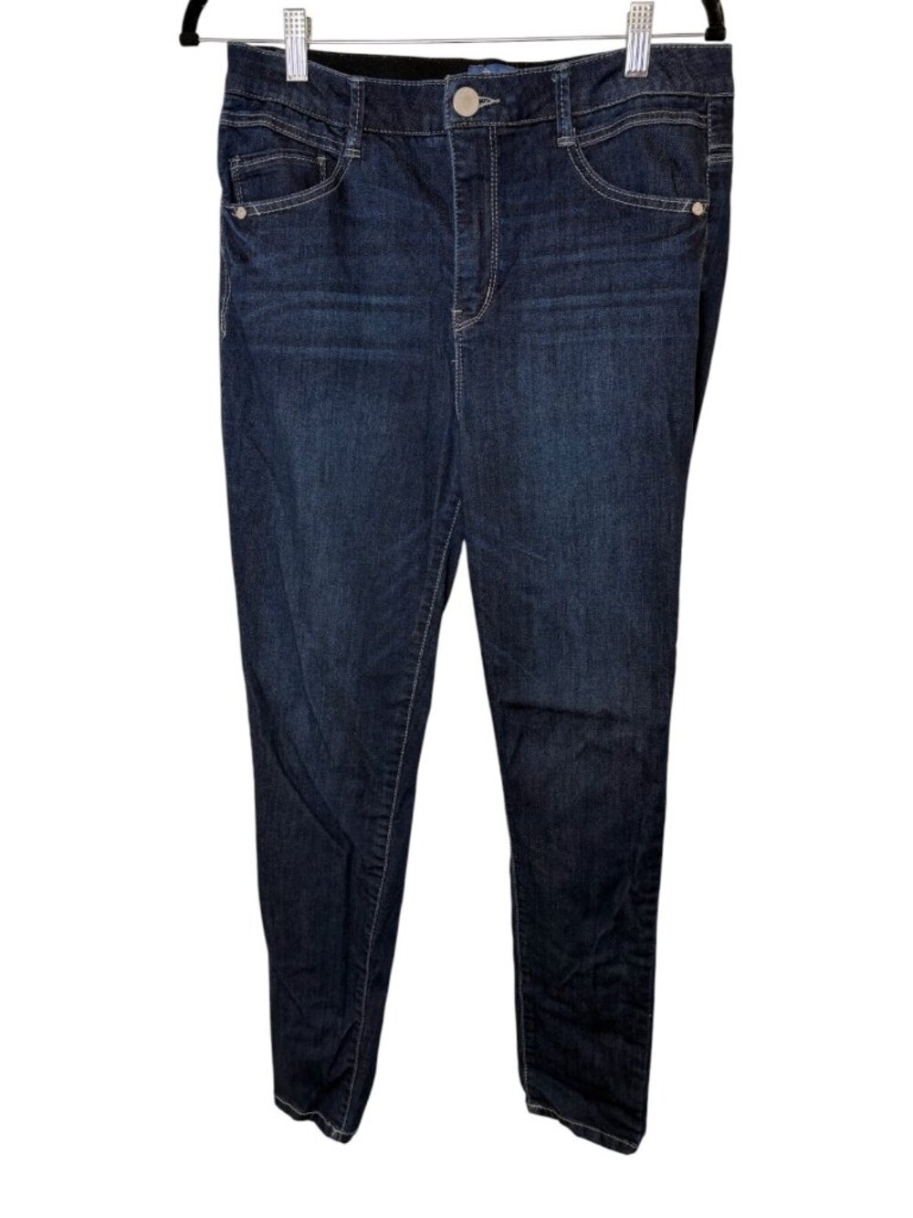 Democracy Ab Solution Dark Wash High Rise Skinny Jeans Size 10